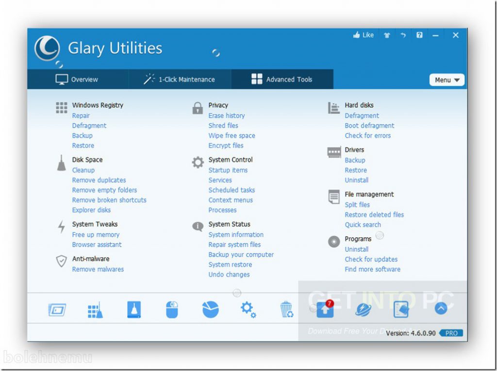 Glary Utilities Pro 5.90.0.111 + Portable Latest Version Download