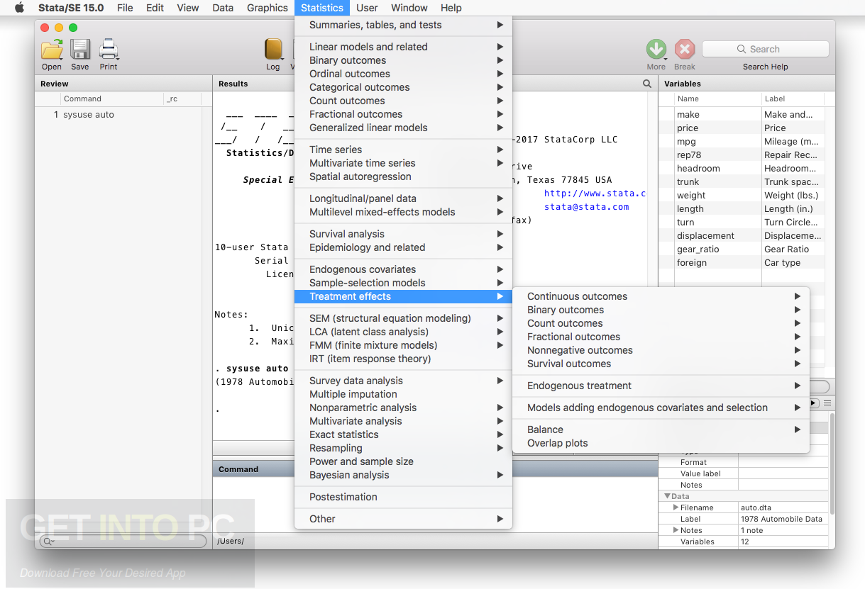 Stata 14 for mac free download