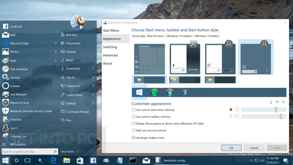 Download StartIsBack ++ 2.6.1 for Windows 10
