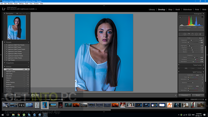 Adobe Photoshop Lightroom Classic 7.3 + Portable Offline Installer Download