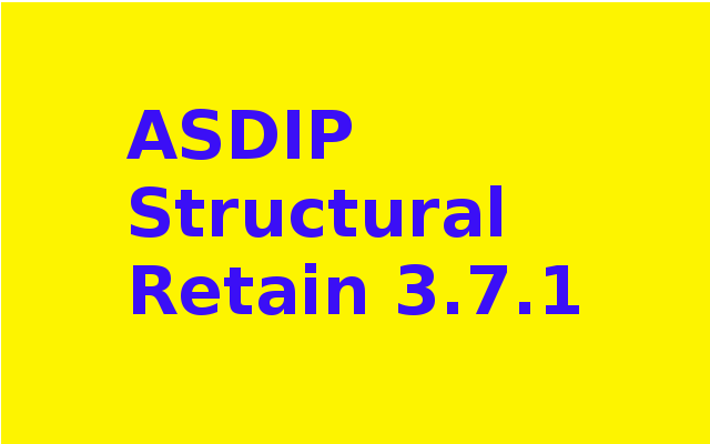 ASDIP Structural Retain 3.7.1 Free Download