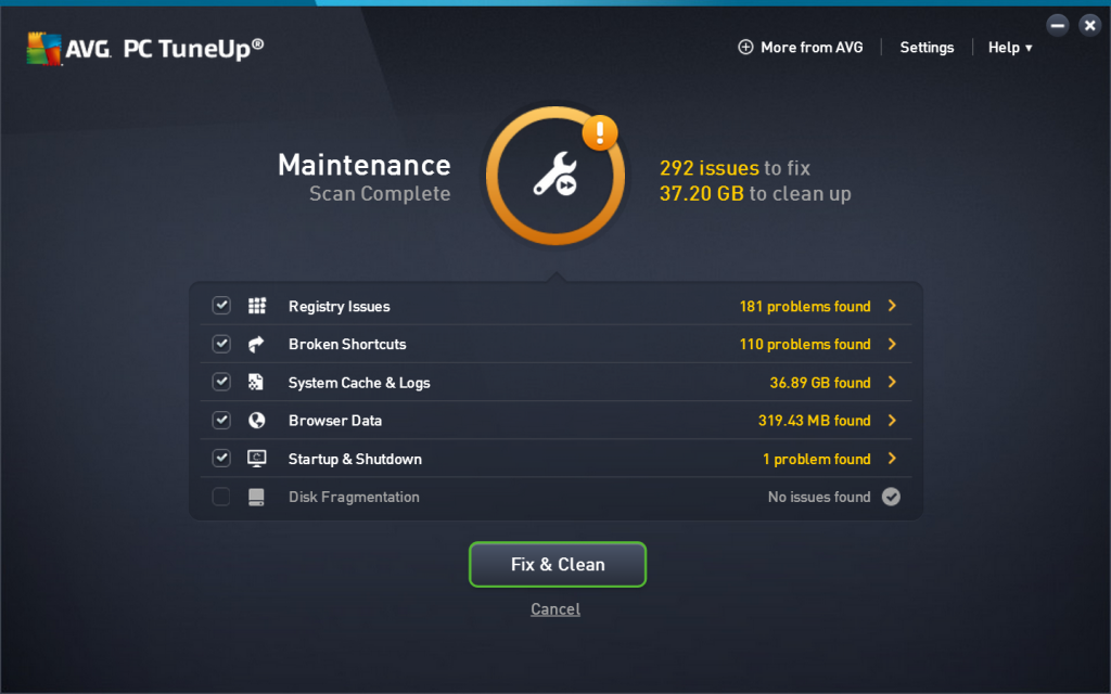 AVG PC TuneUp 16.76.3.18604 Latest Version Download