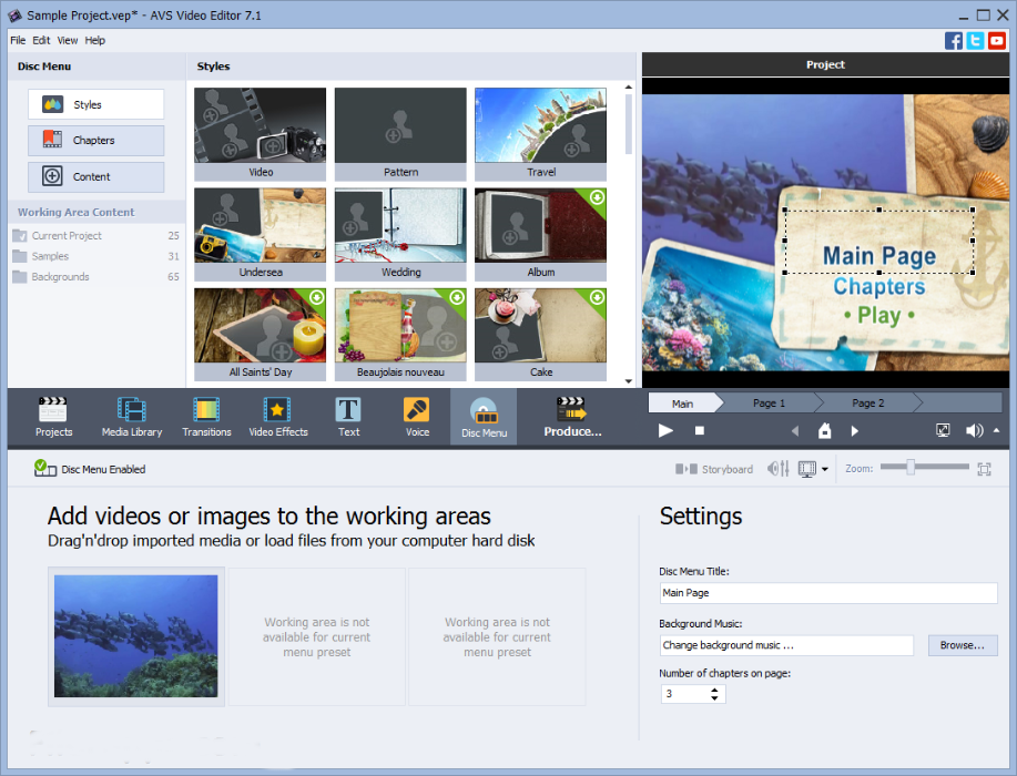 AVS Video Editor 8.1.1.311 Direct Link Download
