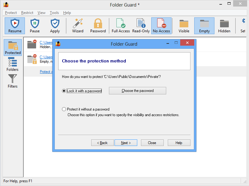 Folder Guard 18.5.1 Offline Installer Download