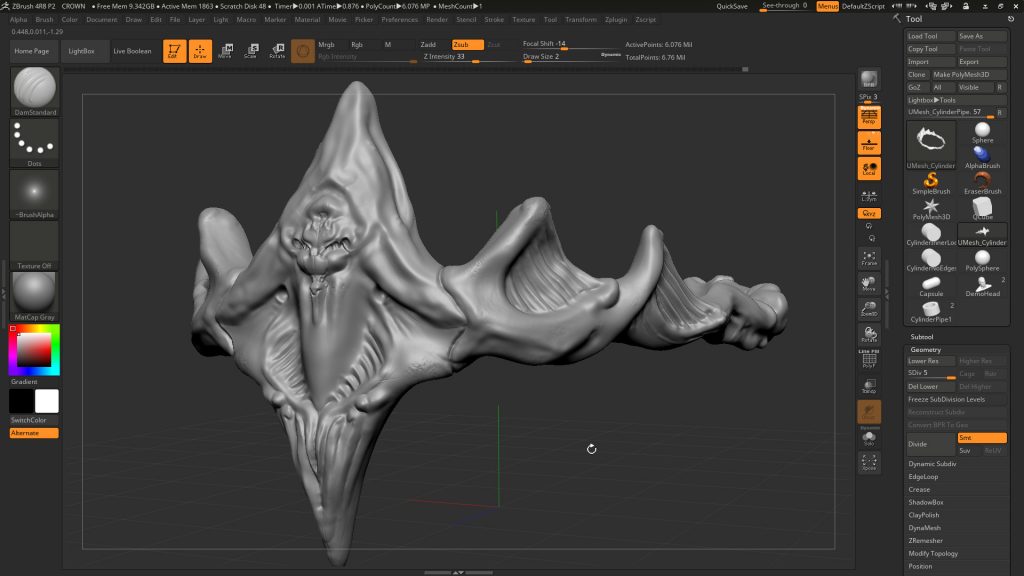 ZBrush 2018 Latest Version Download