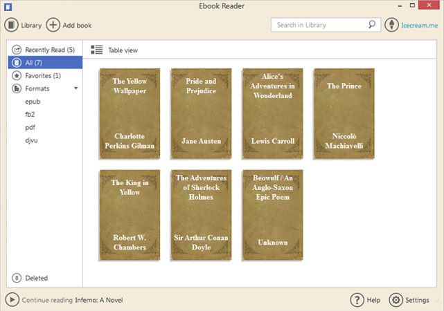 Icecream Ebook Reader Pro 5.12 Latest Version Download