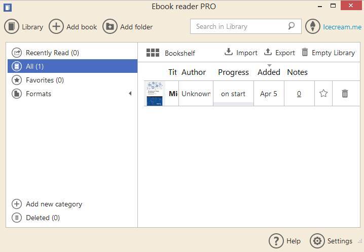 Icecream Ebook Reader Pro 5.12 Offline Installer Download