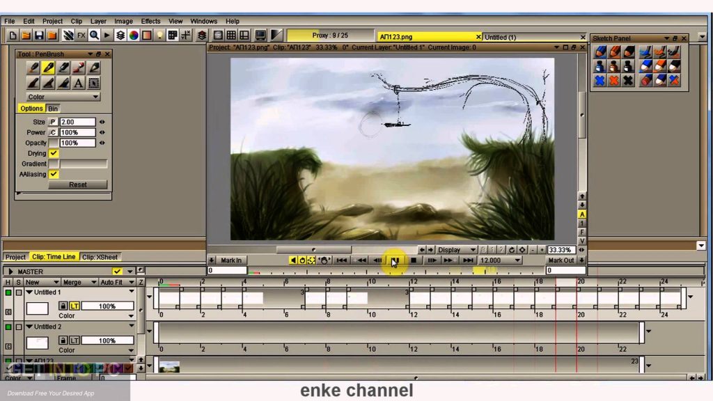 TVPaint Animation 10 Pro Offline Installer DOwnload-GetintoPC.com