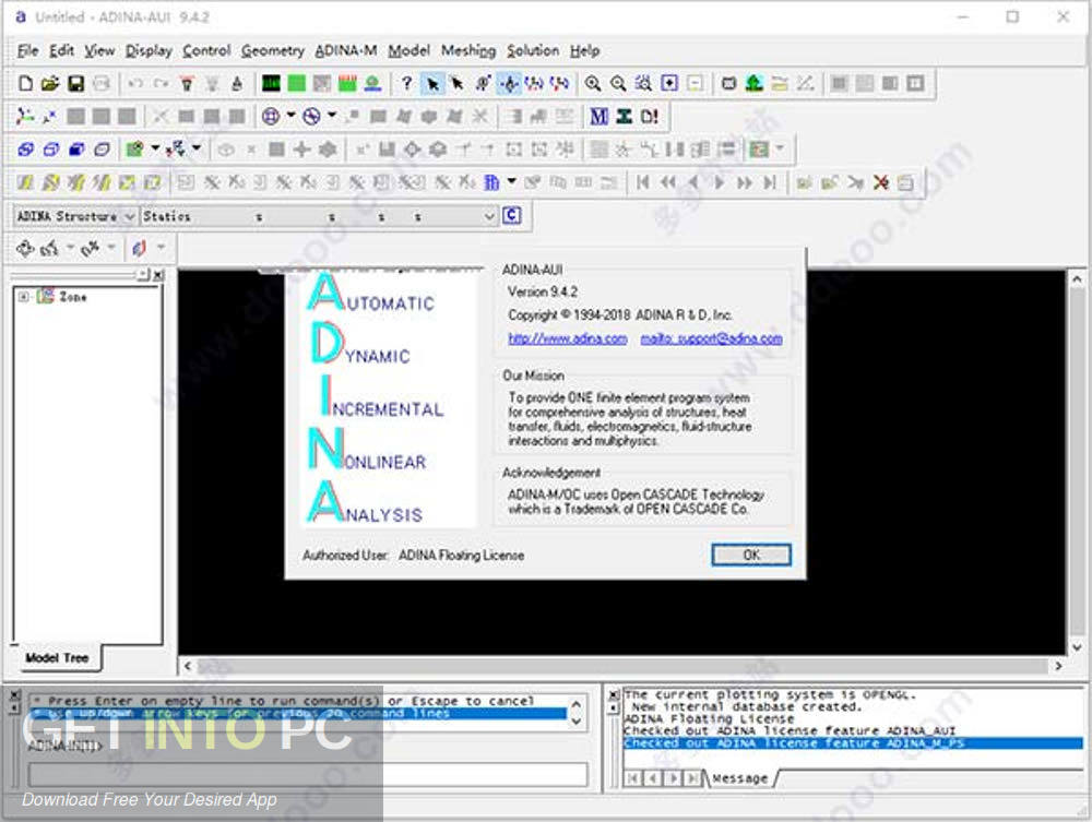 ADINA System 9.4.2 Direct Link Download-GetintoPC.com