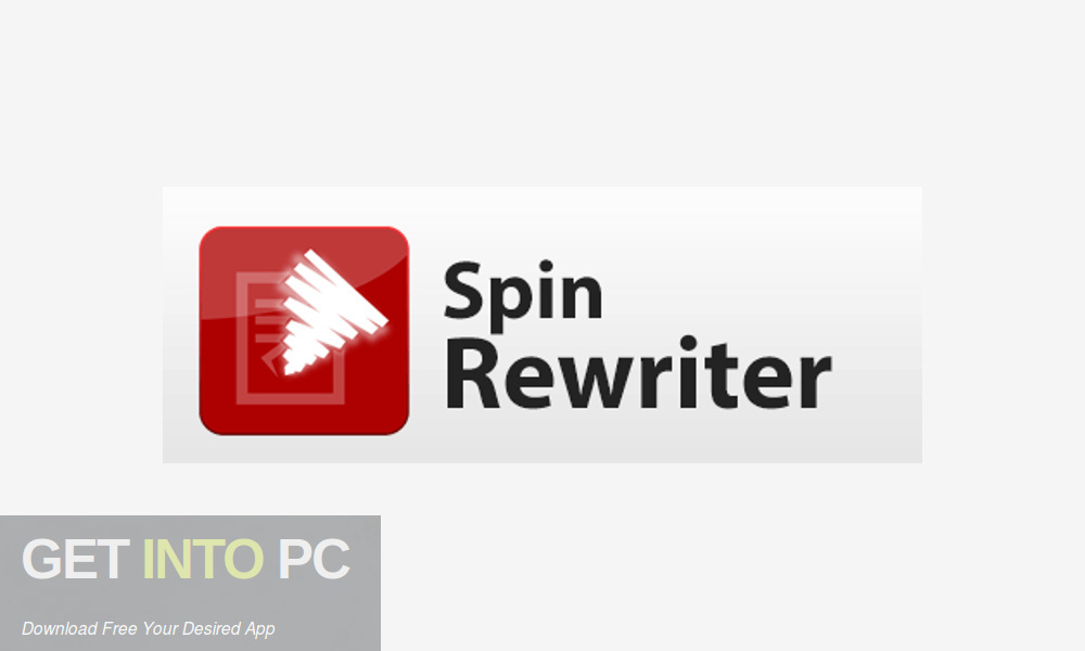 Article Spinner Rewritter Free Download-GetintoPC.com