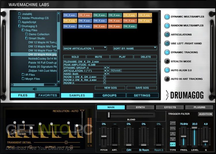 Drumagog Platinum 5 + Library Latest Version Download-GetintoPC.com