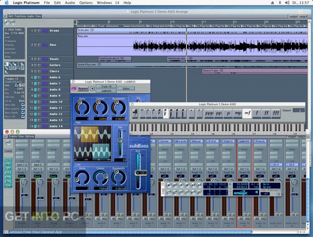 Emagic Logic Audio Platinum Offline Installer Download-GetintoPC.com