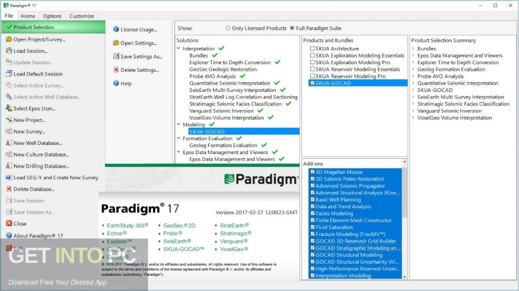 Paradigm Suite Geolog 2017 Direct Link Download-GetintoPC.com