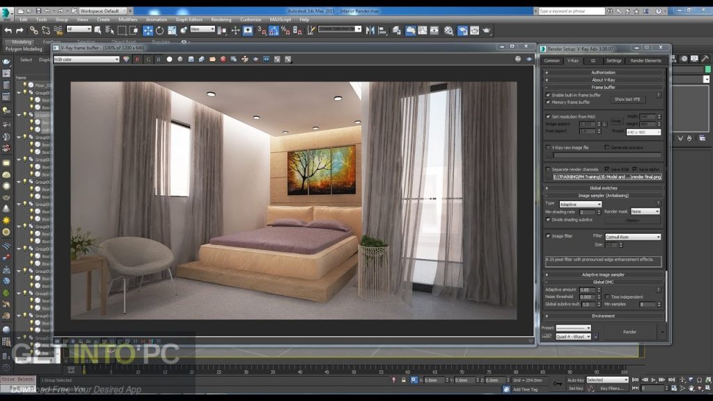 V-Ray for 3D Max 2015 Direct Link Download-GetintoPC.com