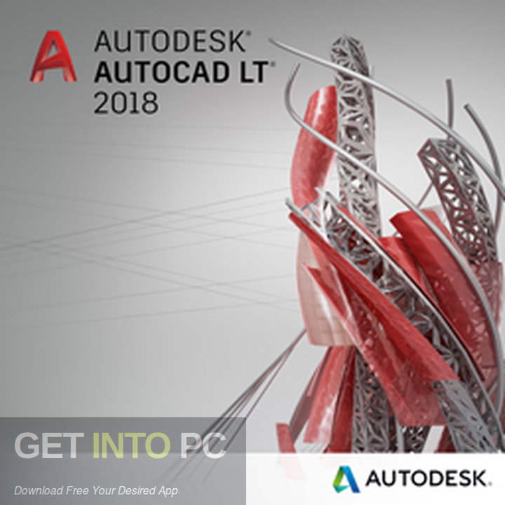 Autodesk Autocad LT 2018 Free Download-GetintoPC.com