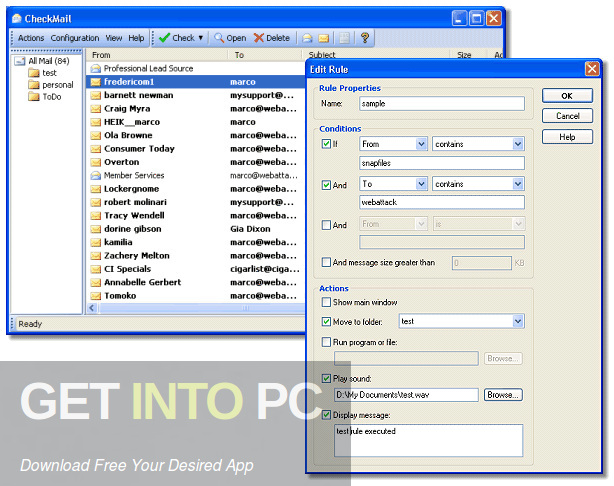 DeskSoft CheckMail Latest Version Download-GetintoPC.com