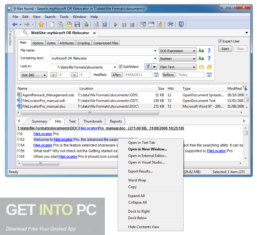 FileLocator Pro 8.5 Latest Version Download-GetintoPC.com