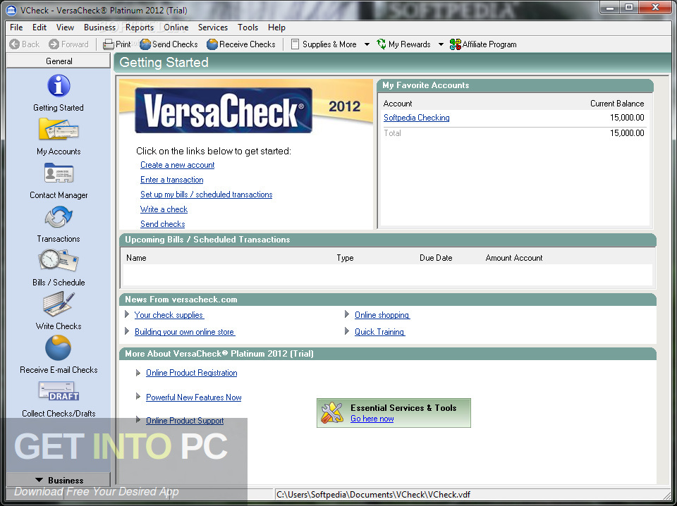 G7PS VersaCheck 2007 Platinum Free Download-GetintoPC.com