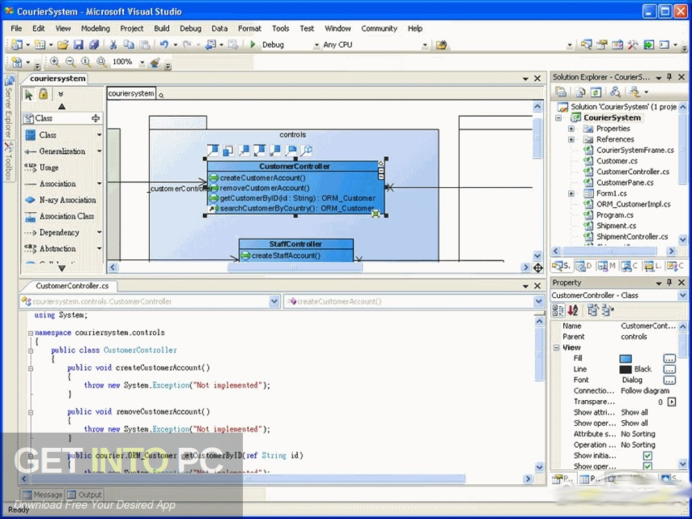 Microsoft Visual Studio .NET 2002 Latest Version Download-GetintoPC.com
