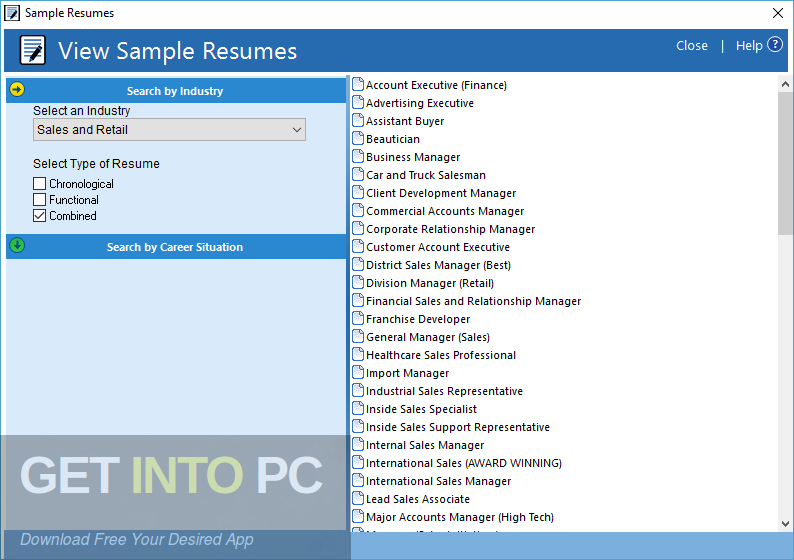 ResumeMaker Professional Deluxe 2018 Offline Installer Download-GetintoPC.com
