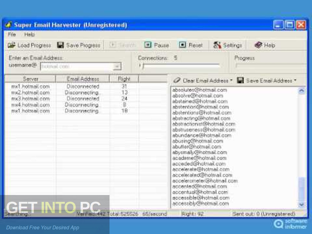 Super Email Harvester Direct Link Download-GetintoPC.com
