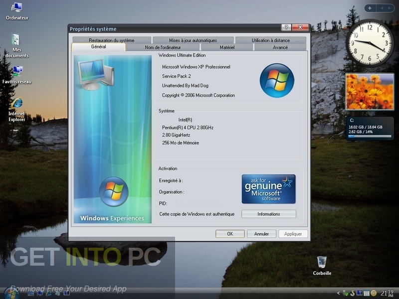 Windows XP Ultimate Edition (by Johnny) Offline Installer Download-GetintoPC.com