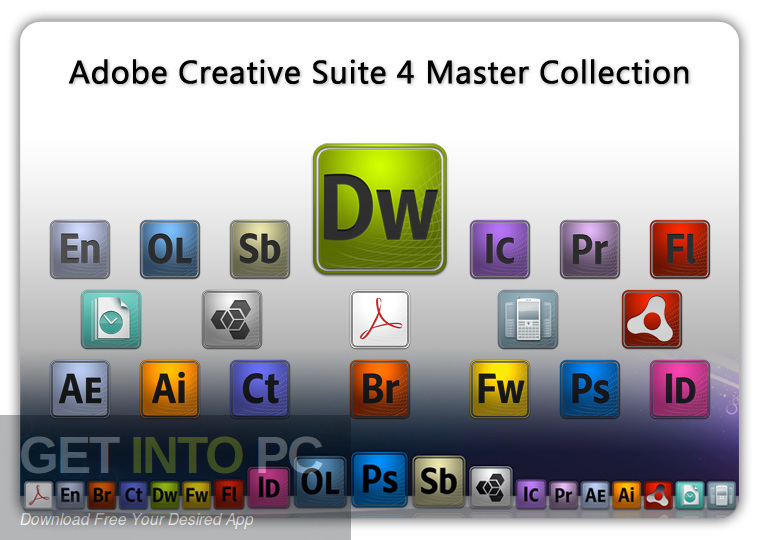 Adobe Master Collection CS4 Free Download-GetintoPC.com
