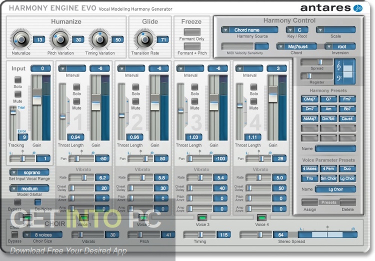 Antares AVOX Evo Vocal VST Bundle Offline Installer Download-GetintoPC.com