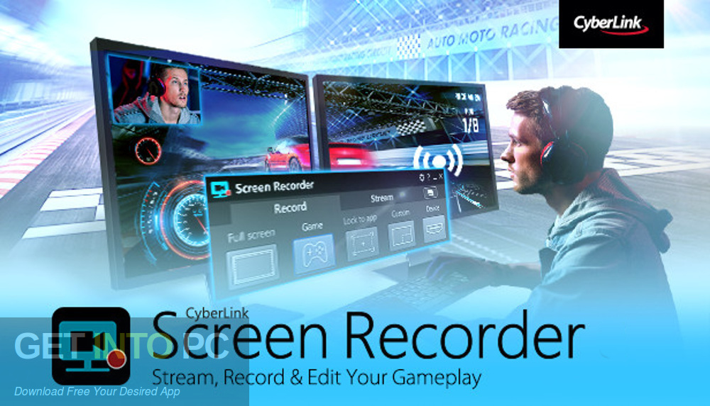 CyberLink Screen Recorder Deluxe 4 Free Download-GetintoPC.com