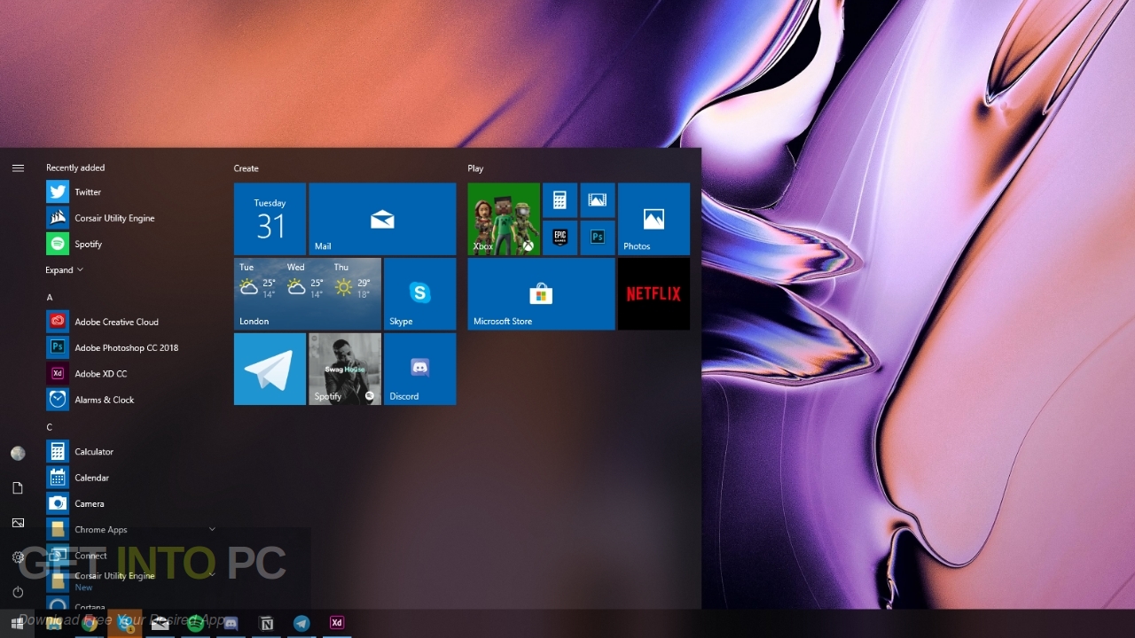Windows 10 19H1 Direct Link Download-GetintoPC.com