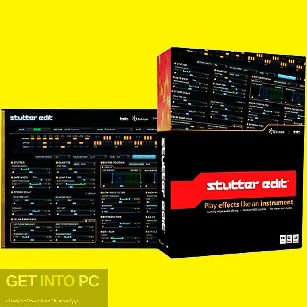 iZotope Stutter Edit for Mac Free Download-GetintoPC.com