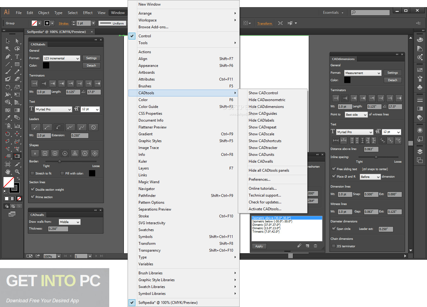 Hot Door CADtools for Adobe Illustrator Offline Installer Download-GetintoPC.com