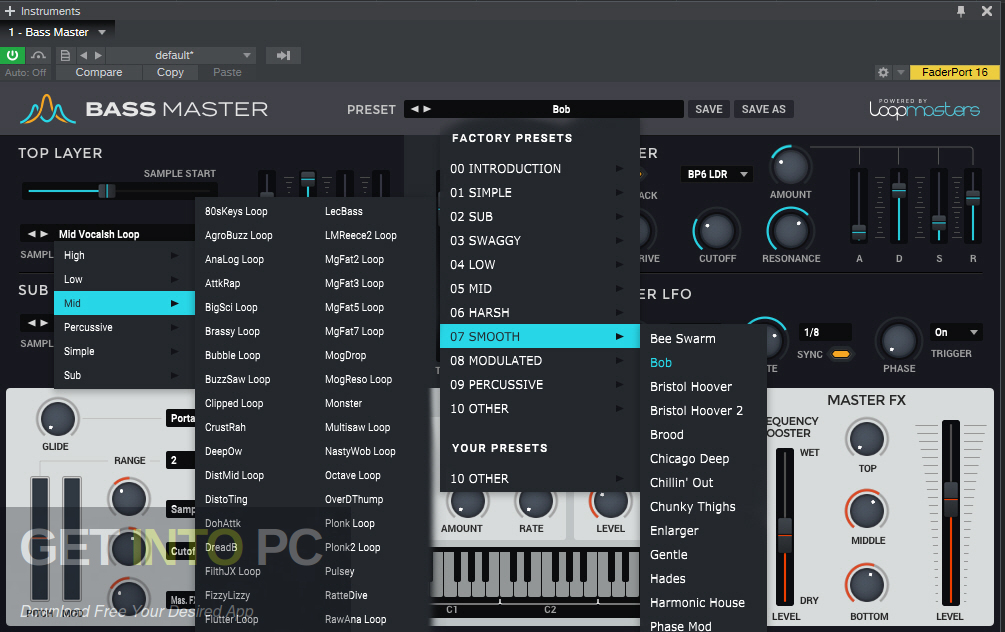 Loopmasters Bass Master VST Plugin Direct Link Download-GetintoPC.com