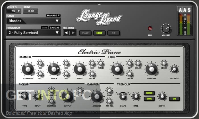 Lounge Lizard EP VST Direct Link Download-GetintoPC.com