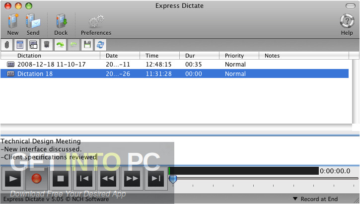 NCH Express Dictate Latest Version Download-GetintoPC.com