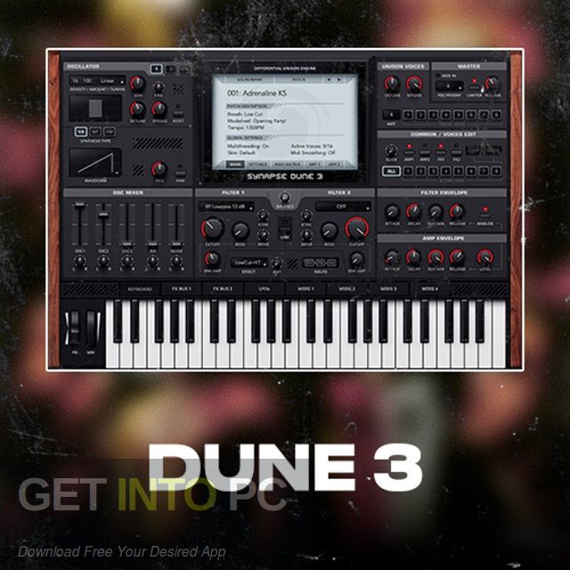 Synapse Audio Dune 3 VST Free Download-GetintoPC.com
