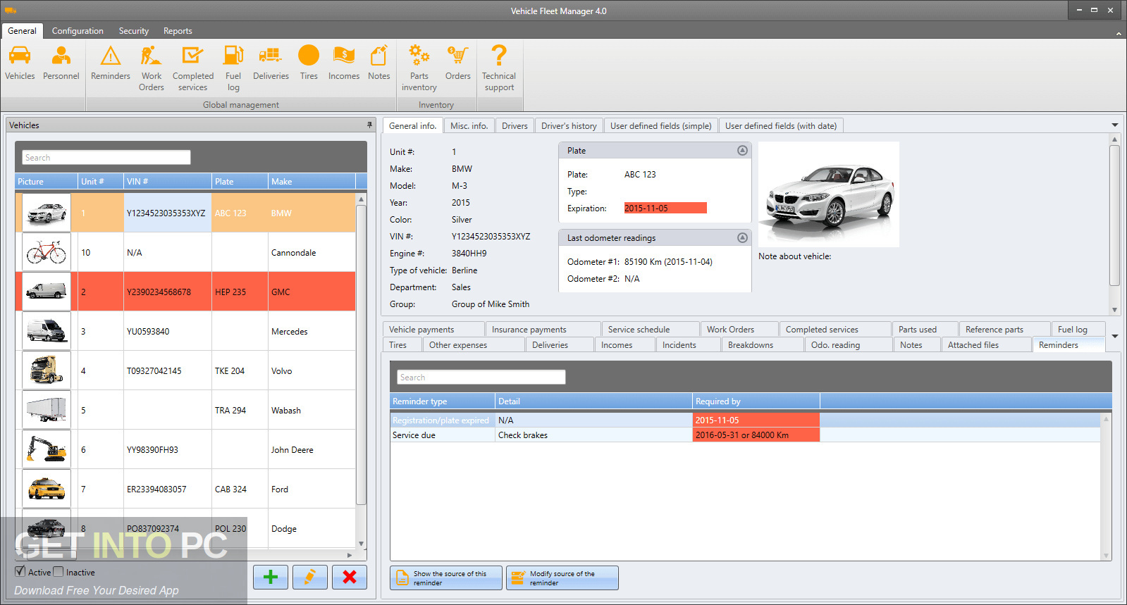 Vinitysoft Vehicle Fleet Manager Offline Installer Download-GetintoPC.com