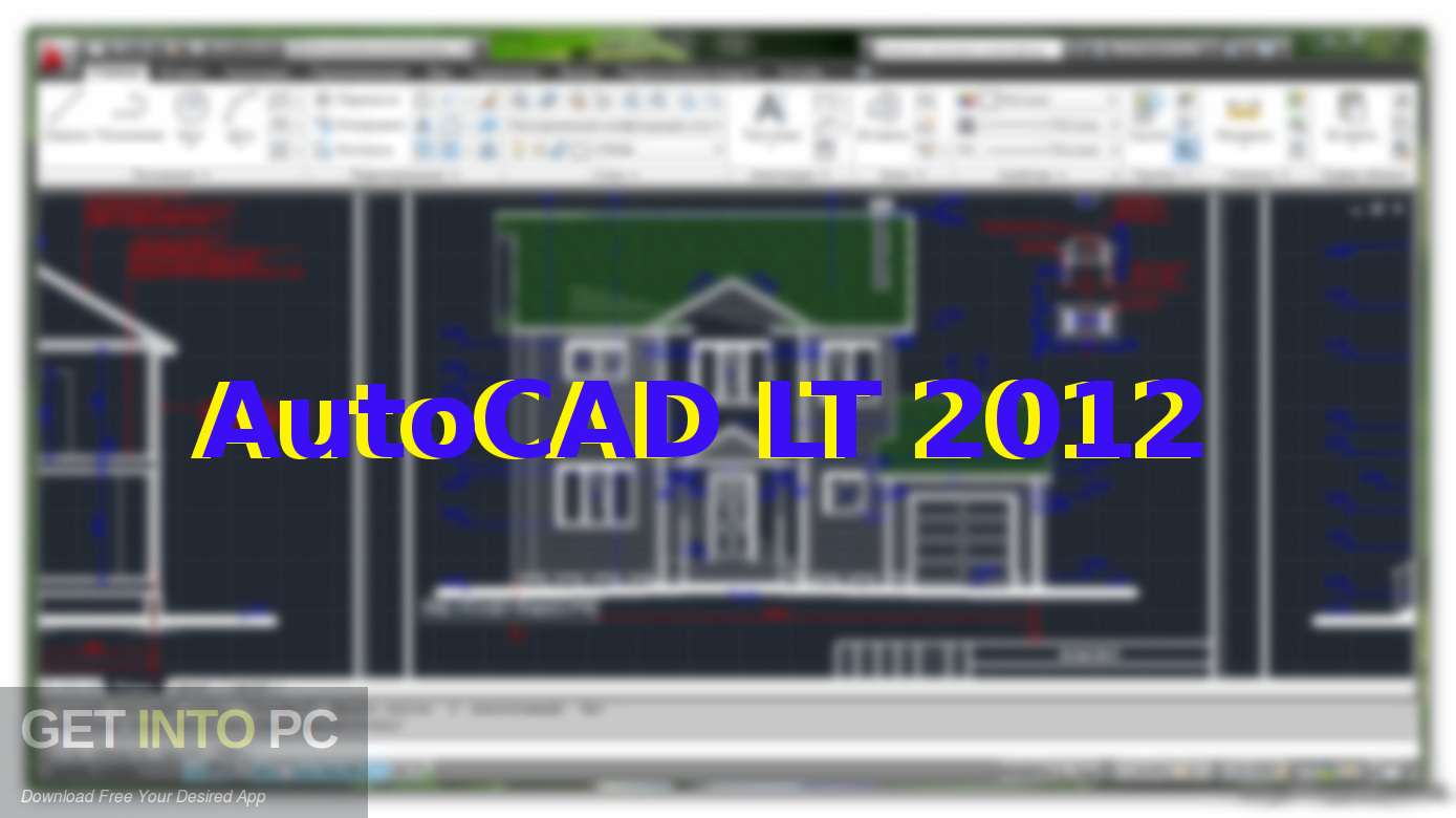 AutoCAD LT 2012 Free Download-GetintoPC.com