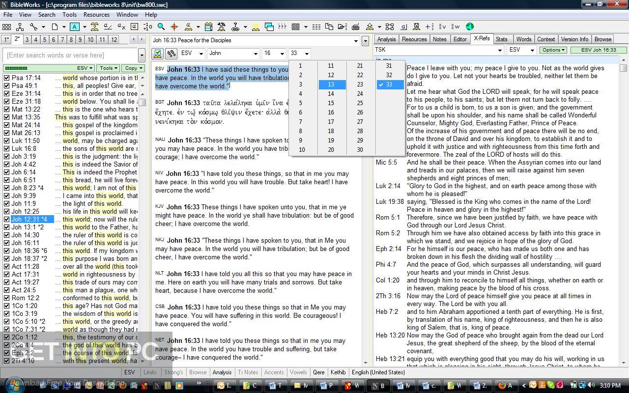 Bibleworks 8 Offline Installer Download-GetintoPC.com