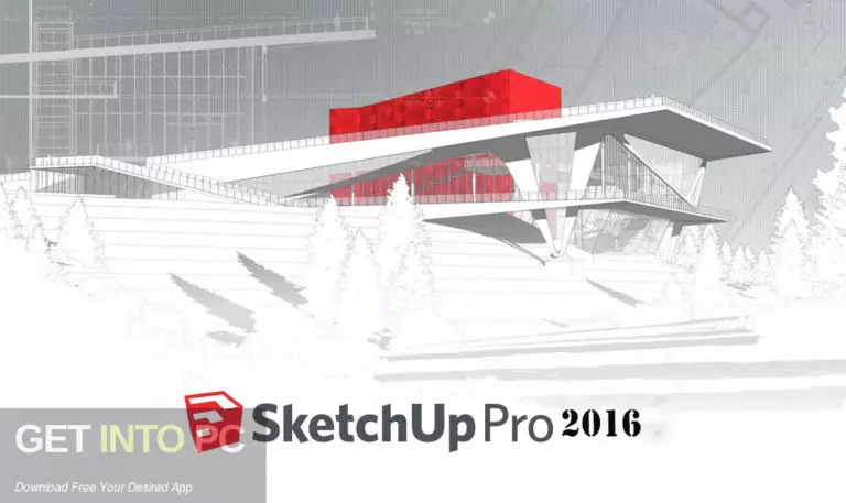 تحميل برنامج سكتش اب SketchUp Pro 2016 مع كراك التفعيل 1