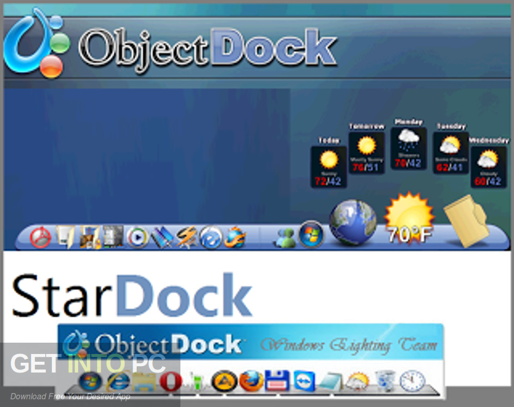 Stardock ObjectDock Plus Free Download-GetintoPC.com