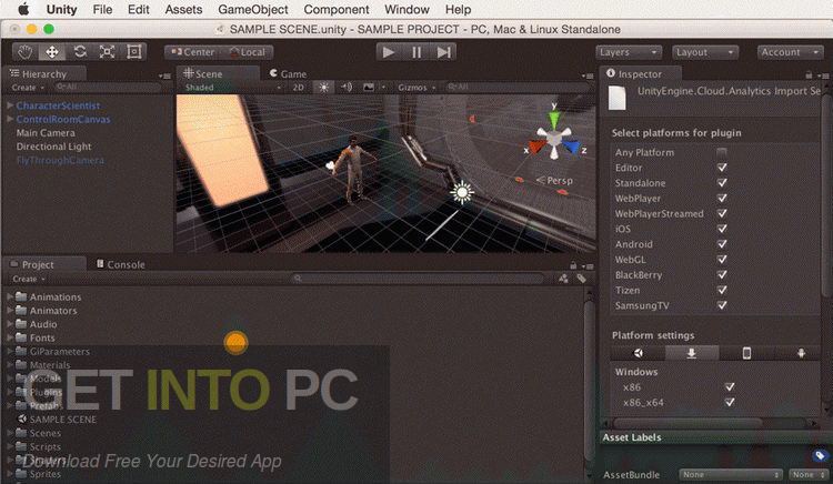 Unity Pro 2018 for Mac Latest Version Download-GetintoPC.com