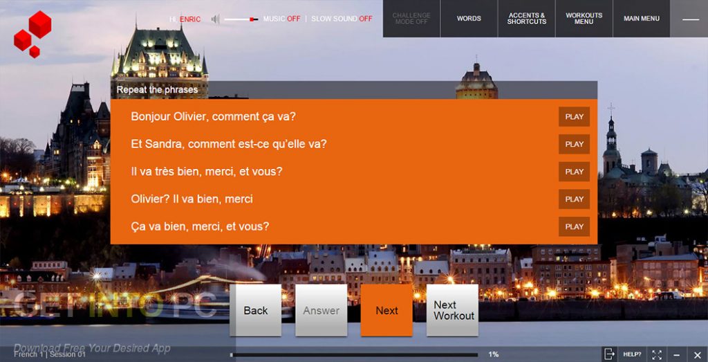 french language course free download