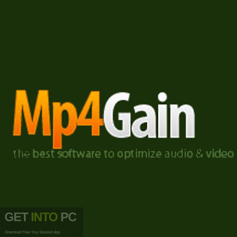 Mp4Gain Free Download-GetintoPC.com