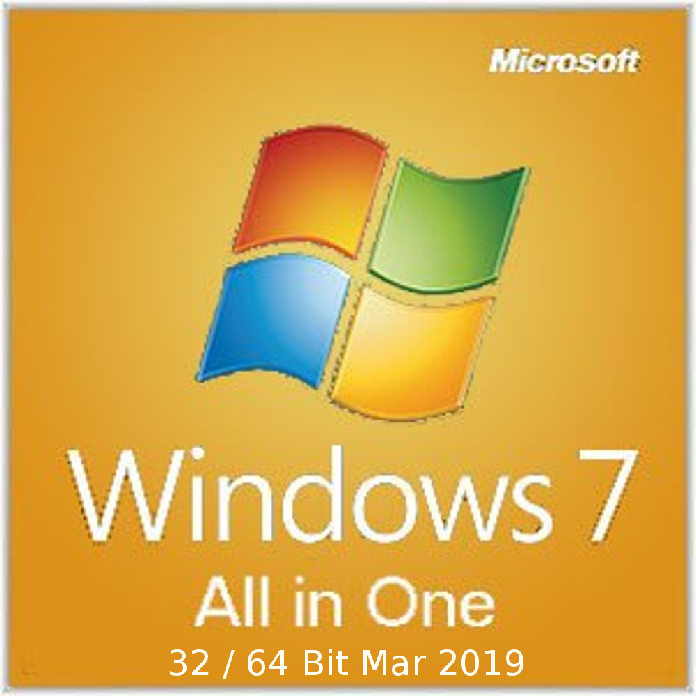 Windows 7 All in One 32 64 Bit Mar 2019 Free Download