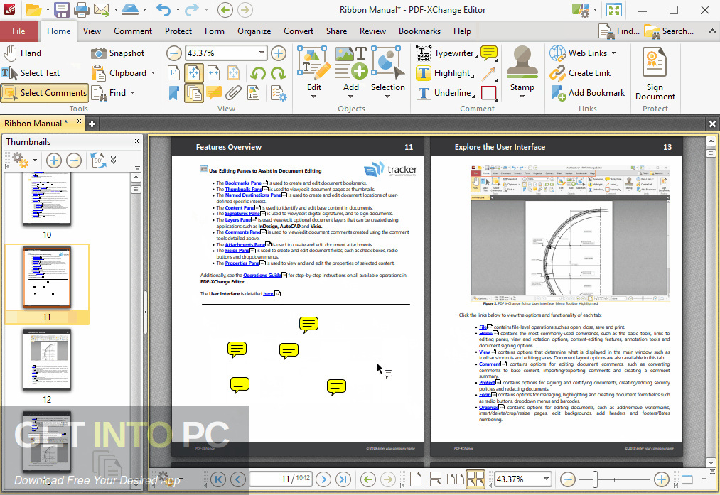 PDF-XChange Editor Plus 2019 Offline Installer Download-GetintoPC.com