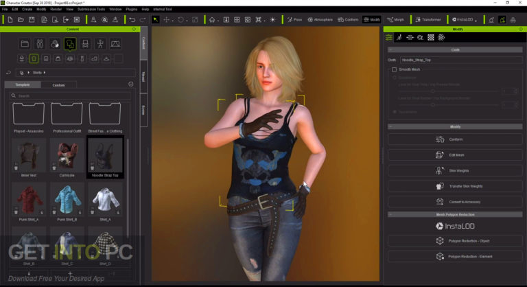 reallusion character creator 3 pipeline free download