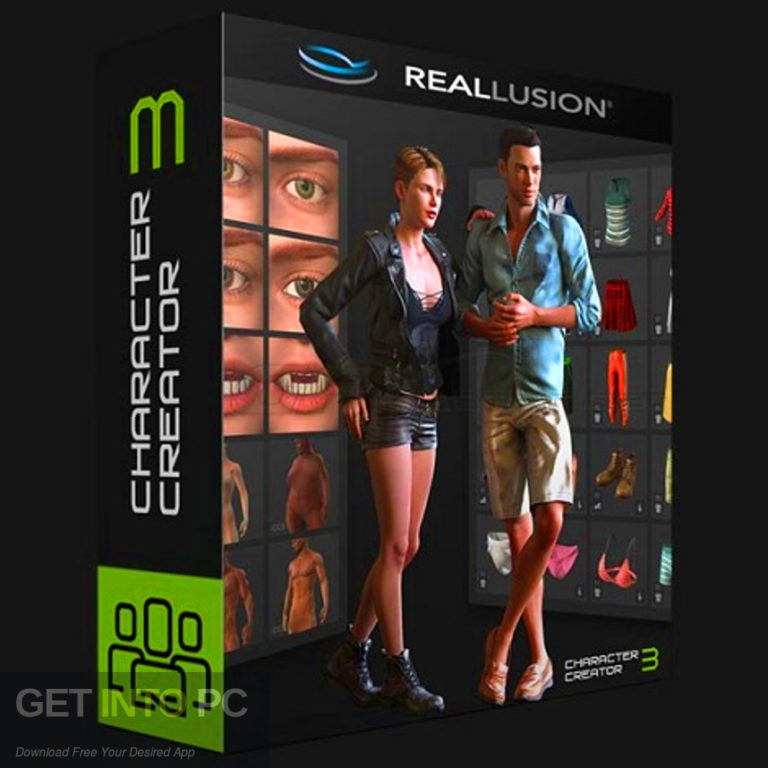 [PCソフト] Reallusion Character Creator 3 + Resource Pack – Templates