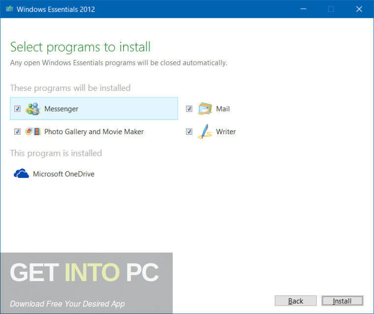 Windows Live Essentials Direct Link Download-GetintoPC.com