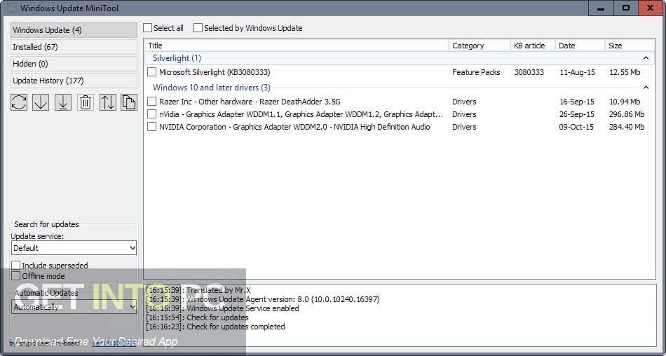 Windows Update MiniTool Latest Version Download-GetintoPC.com